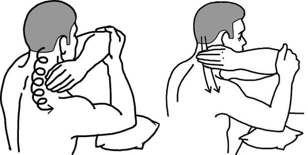 M -Massage pentru osteochondroza gâtului