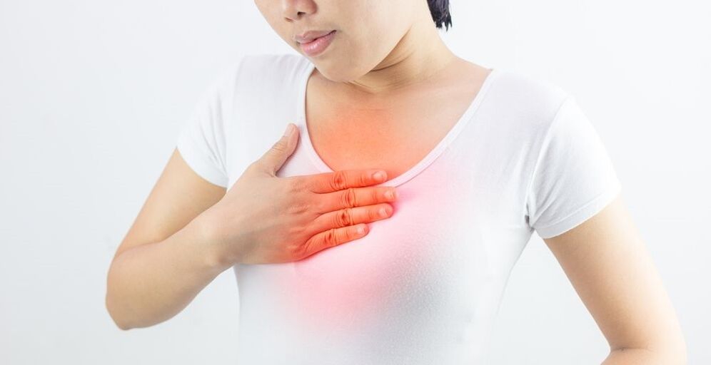 dureri toracice datorate osteocondrozei