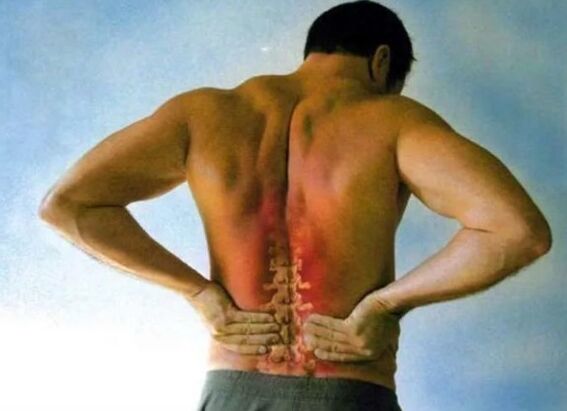 Durere pentru osteochondroza lombară